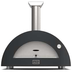 Alfa Forni Moderno 3 Pizze Wood Fired Pizza Oven - Ardesia Grey