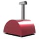 Alfa Forni Moderno 5 Pizze Wood Fired Pizza Oven - Antique Red 4