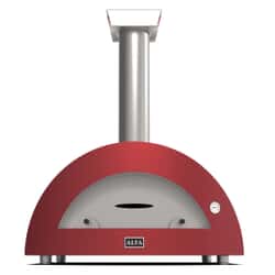 Alfa Forni Moderno 5 Pizze Wood Fired Pizza Oven - Antique Red