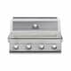 Grillstream Gourmet Built-in 4 Burner Hybrid with Ceramic Side Burner - Stainless Steel