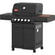 Grill Guru 3 Burner Gas BBQ with Side Burner and Rotisserie Burner 2