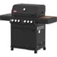 Grill Guru 4 Burner Gas BBQ with Side Burner and Rotisserie Burner 2