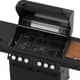Grill Guru 4 Burner Gas BBQ with Side Burner and Rotisserie Burner 6