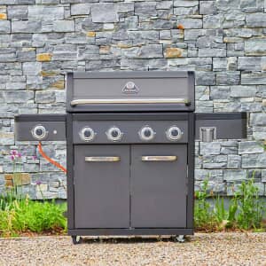 GrillStream Legacy 4 Burner Hybrid Gas Barbecue