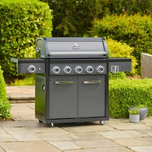 GrillStream Legacy 5 Burner Hybrid Gas Barbecue 