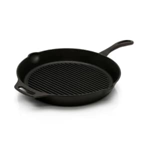 Petromax Cast Iron Grill Fire Skillet 35cm 1 Long Handle And Helper Handle