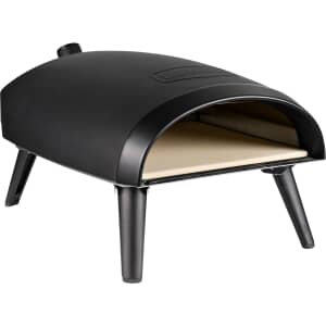 Grill Guru Gas Pizza Oven Black