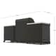 GRLLR Outdoor Kitchen 5 Burner Gas BBQ With Two Storage Units 6