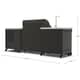 GRLLR Outdoor Kitchen 5 Burner Gas BBQ With Sink And Fridge 6