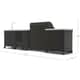GRLLR Outdoor Kitchen 5 Burner Gas BBQ With Sink Fridge And Storage 6