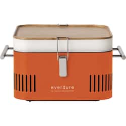 everdure CUBE Orange Portable Charcoal BBQ
