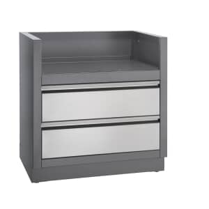 Napoleon Oasis Under Grill Cabinet - BIPRO500 and BILEX485 Carbon