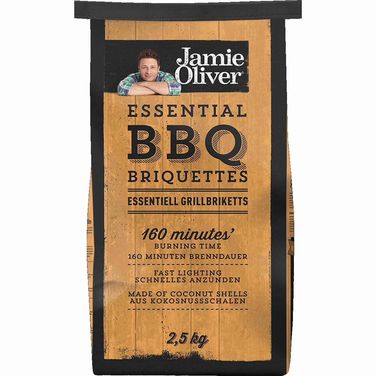 Jamie Oliver Essential BBQ Briquettes 2.5kg JAMIE2.5 BBQ World