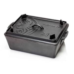 Petromax Cast Iron Loaf Pan with Lid Large