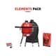Kamado Joe Classic I Cart with Elements Pack