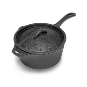Petromax Cast Iron Saucepan with Lid 2 Litre