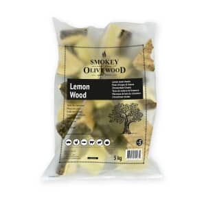 Smokey Olive Wood Chunks No.5 - 5 kg - Lemon Wood
