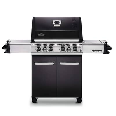Napoleon Legend 485 RSIB Black Gas BBQ - PLUS FREE NAPOLEON COOK BOOK
