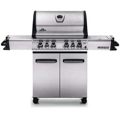 Napoleon Legend 485 RSIB Stainless Steel Gas BBQ - PLUS FREE NAPOLEON COOK BOOK