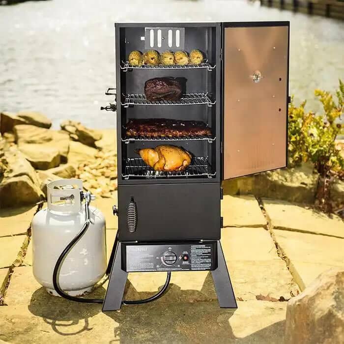 Masterbuilt pro mds 2025 230s dual fuel smoker