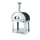 Fontana Mangiafuoco Hybrid Gas and Wood Pizza Oven Including Trolley - Anthracite