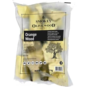 Smokey Olive Wood Chunks N5 - 1.5 kg - Orange Wood
