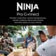 Ninja Woodfire Pro Connect XL Electric BBQ Grill and Smoker Blue/ Black 8
