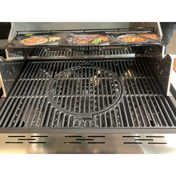 Outback Jupiter 4 Burner Hybrid Stainless Steel with Chopping Board
