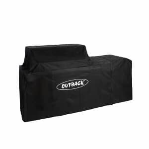Outback BBQ Cover with Air Vents for Signature II 4 Burner with Cylinder Holder