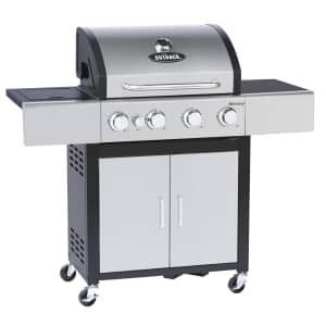Outback Mercury 4 Burner Gas BBQ Stainless Steel