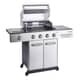 Outback New Jupiter 4 Burner Hybrid  Stainless Steel Gas BBQ with Utility Basket | Cover | Accessories 2
