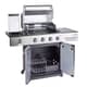 Outback New Jupiter 4 Burner Hybrid  Stainless Steel Gas BBQ with Utility Basket | Cover | Accessories 3