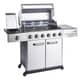 Outback New Jupiter 6 Burner Hybrid Stainless Steel Gas BBQ with Utility Basket | Cover | Accessories 2