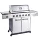 Outback New Jupiter 6 Burner Hybrid Stainless Steel Gas BBQ with Utility Basket | Cover | Accessories 1