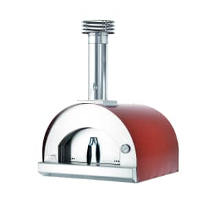 Fontana Mangiafuoco Counter Top Wood Pizza Oven - Rosso