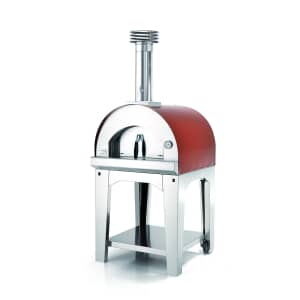 Fontana Margherita Wood Pizza Oven Including Stand -  Rosso
