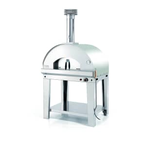 Fontana Mangiafuoco Gas Pizza Oven Including Trolley - Stainless Steel