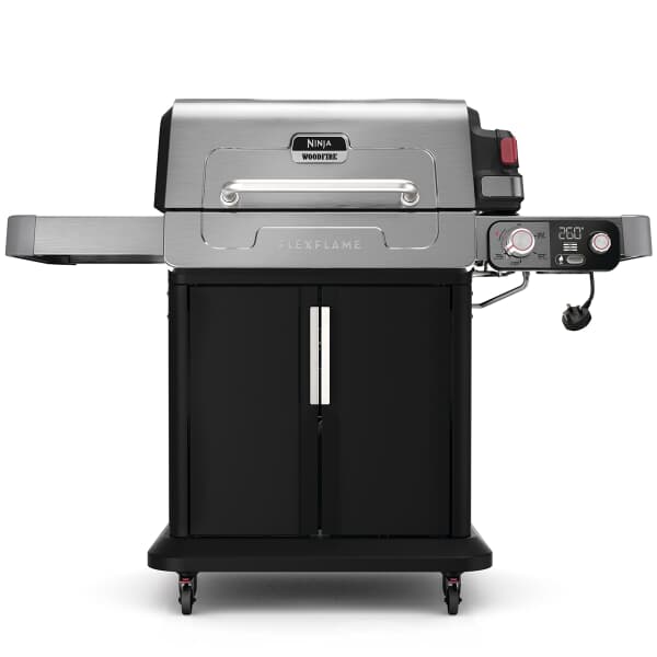 Ninja FlexFlame Gas BBQ And Outdoor Cooking System - Black And Stainless Steel