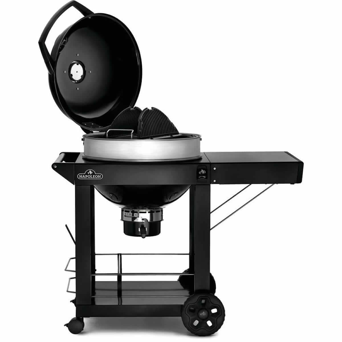 Napoleon PRO Charcoal Kettle with Cart BBQ - 57 cm - PRO22K-CART-3