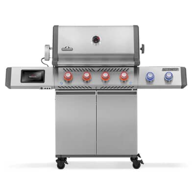 Napoleon Prestige PRO500 Smart Connected Stainless Steel Propane Gas BBQ - PRO500VXRSIBPSS-GB - PLUS FREE NAPOLEON COOK 
