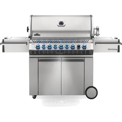 Napoleon Prestige Pro 665 Mains/Natural Gas BBQ - INCLUDES COVER AND ROTSSERIE PRO665RSIBNSS-3-GB PLUS FREE NAPOLEON COO