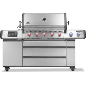 Napoleon Prestige PRO665 Smart Connected Stainless Steel Propane Gas BBQ PLUS FREE COVER - PRO665VXRSIBPSS