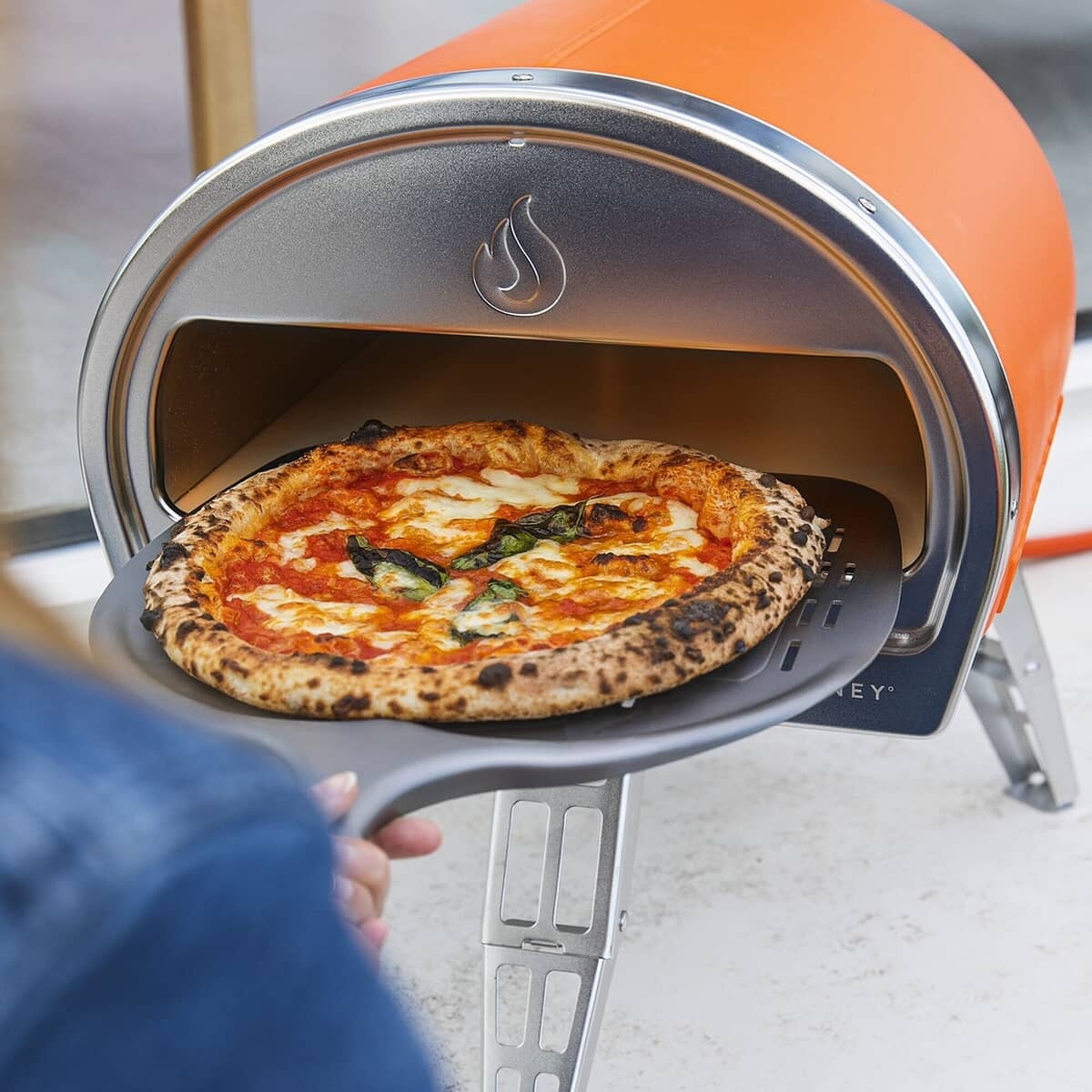 Gozney Roccbox Orange Limited Edition with Wood Burner (RBX1LEUK