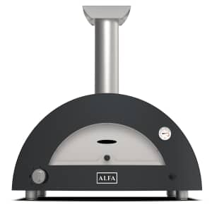 Alfa Forni Moderno 2 Pizze Hybrid Pizza Oven - Ardesia Grey