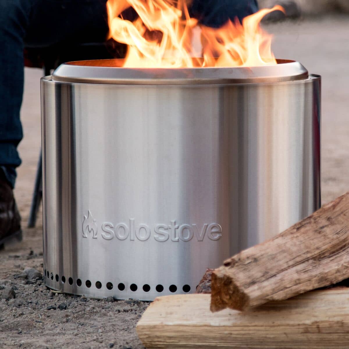 Solo Stove Bonfire 2.0 With Stand Stainless Steel (SSBONSD2.0