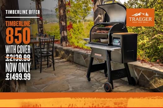 Traeger Timberline D2 850 Grill with WiFire Controller Wood Pellet