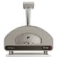 Fontana Volta 90 Counter Top Hybrid Gas and Wood Pizza Oven - Grey And White 2