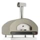 Fontana Volta 90 Counter Top Hybrid Gas and Wood Pizza Oven - Grey And White 1