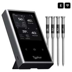 Typhur Sync Quad Wireless Thermometer
with 4 Probes
