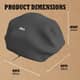 Ninja Woodfire Electric BBQ Grill Cover Black 5